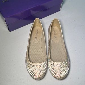 Madden Girl Rhinestone Ballet Flats - 7.5M